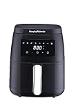 Morphy Richards Digital Air Fryer for Home | 5L Capacity | 1500W | Digital Control | Dual Fan Tech | Adjustable Time & Temp | Voltage Protection | 2-Year Warranty | Black