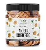 GreenFinity Premium Afghani Anjeer - 250 grams | Dried Figs | Natural, Rich in Iron, Fibre & Vitamins Fig/Afghanistan Anjir Dry Fruit Jar Pack.
