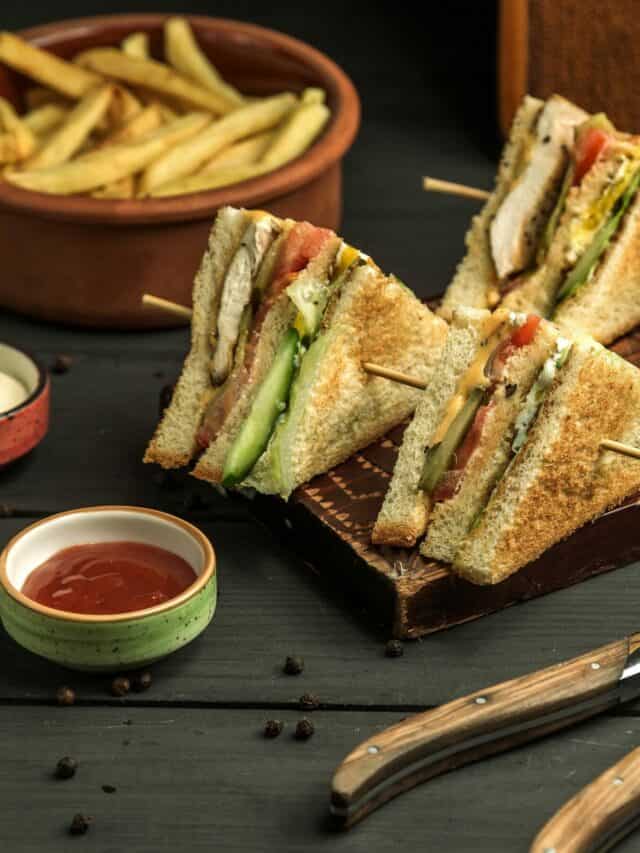 Bombay Style Club Sandwich Recipe: Street Food Classic