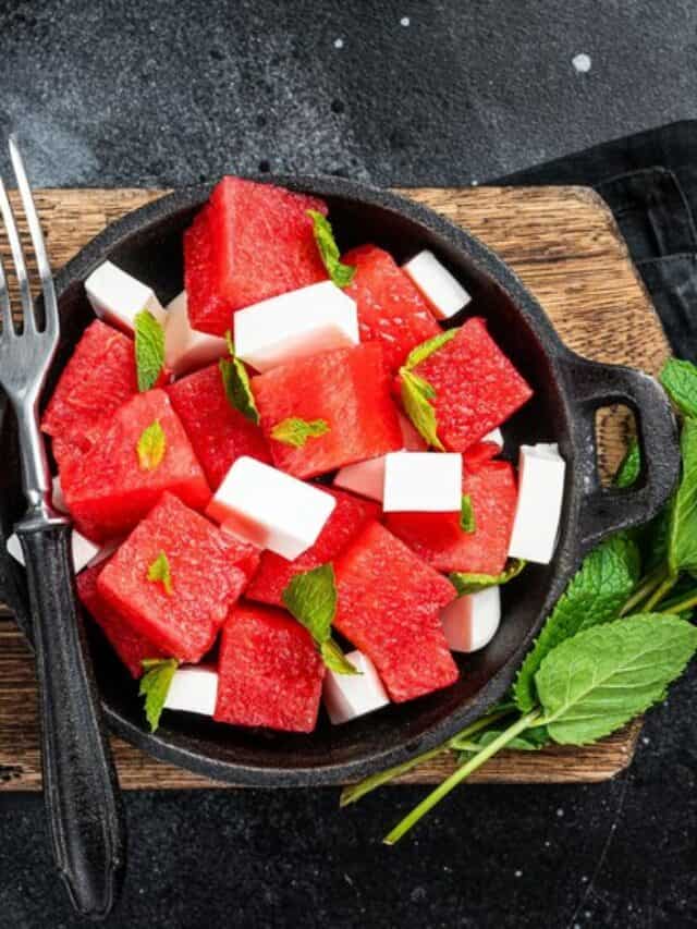 Watermelon Feta Salad With Mint: Easy Cooling Recipe