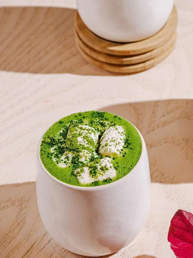 International Coffee Day: Cafe-Style  Iced Matcha Cappuccino